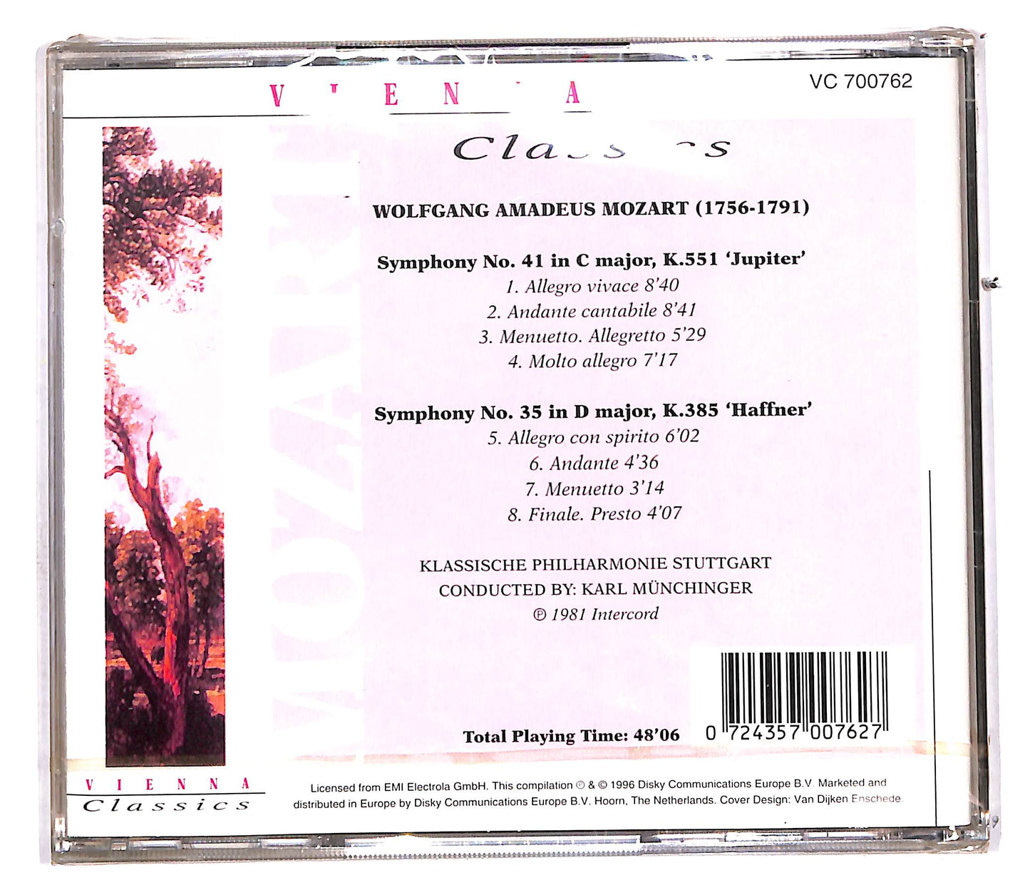 EBOND Vienna Classics - Mozart Symphonies no.35 CD CD113344