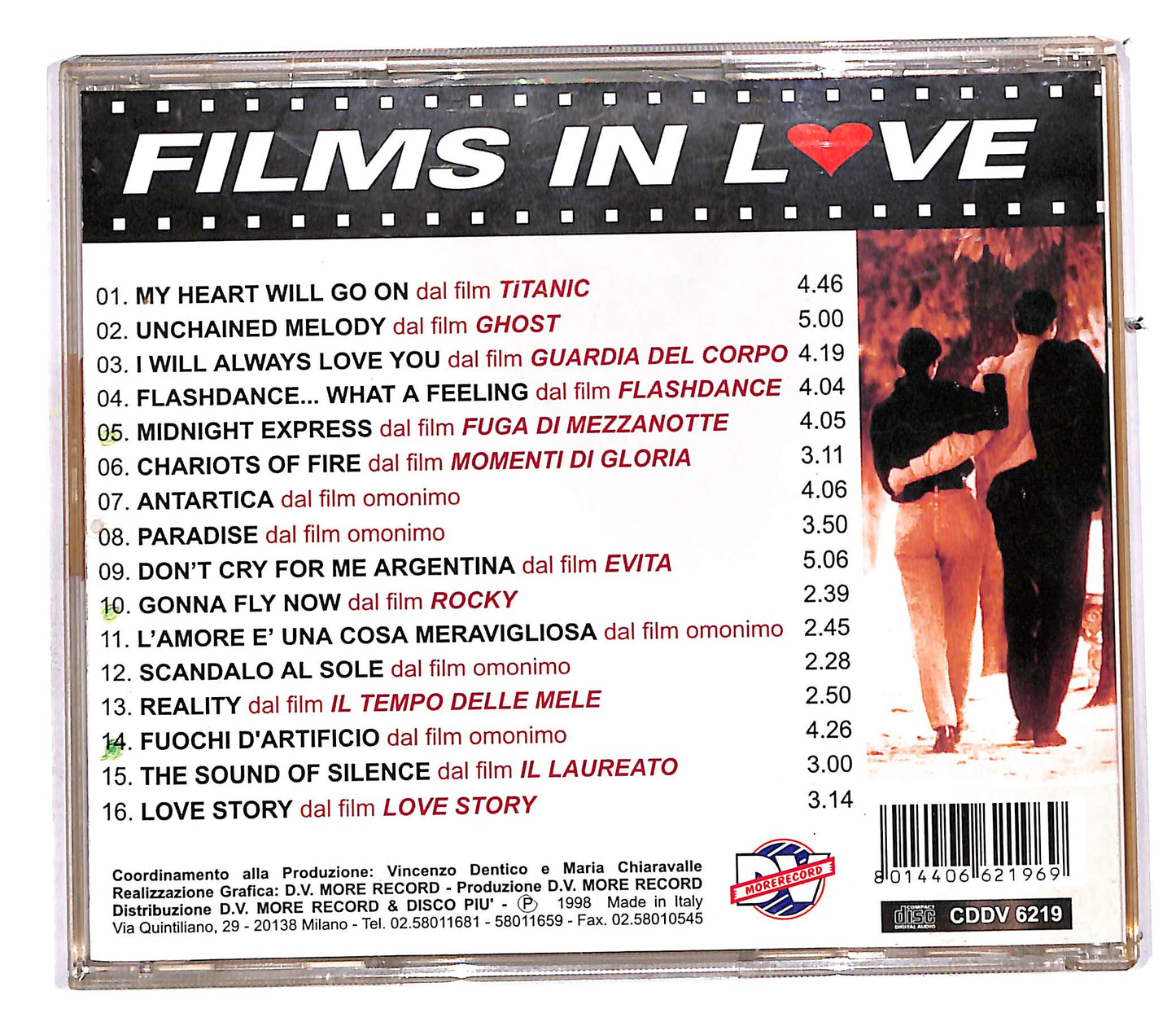 EBOND Various - Films In Love (Temi Da Films Indimenticabili) CD CD113347