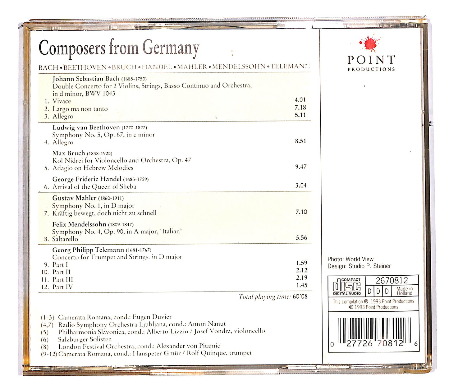 EBOND Various - Composers From Germany CD CD113354