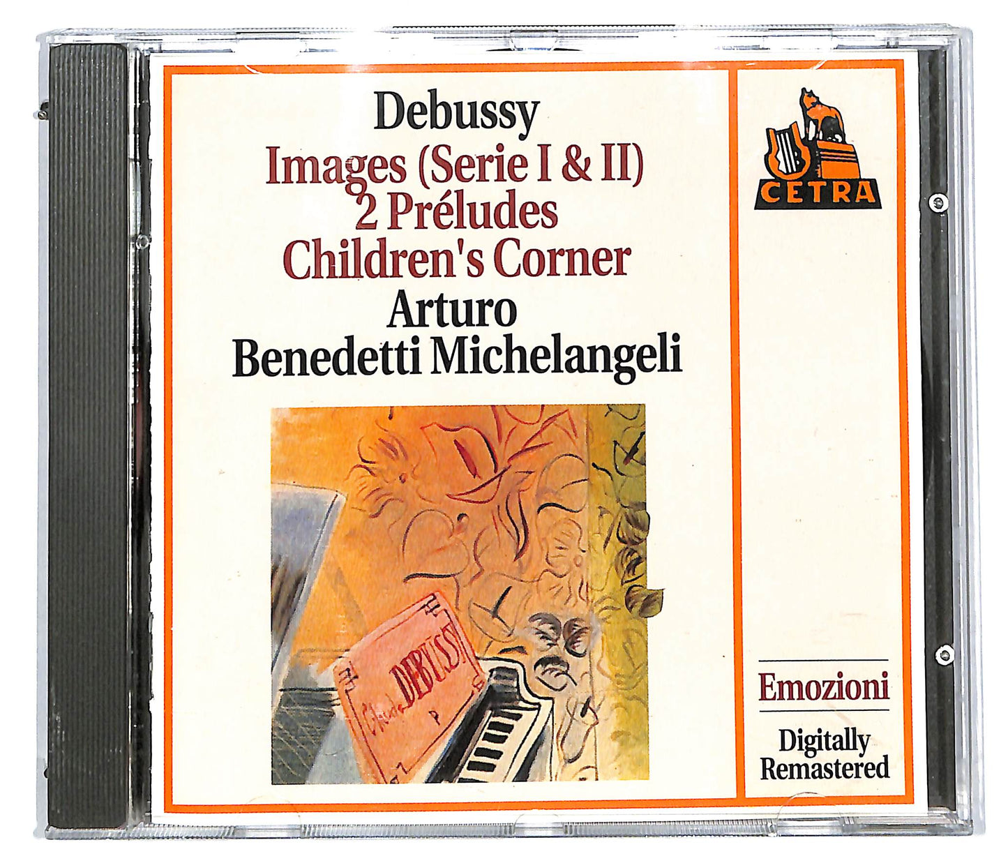 EBOND Debussy / Arturo Benedetti Michelangeli - Images (Serie I & II), 2 Preludes, Children's Corner CD CD113448