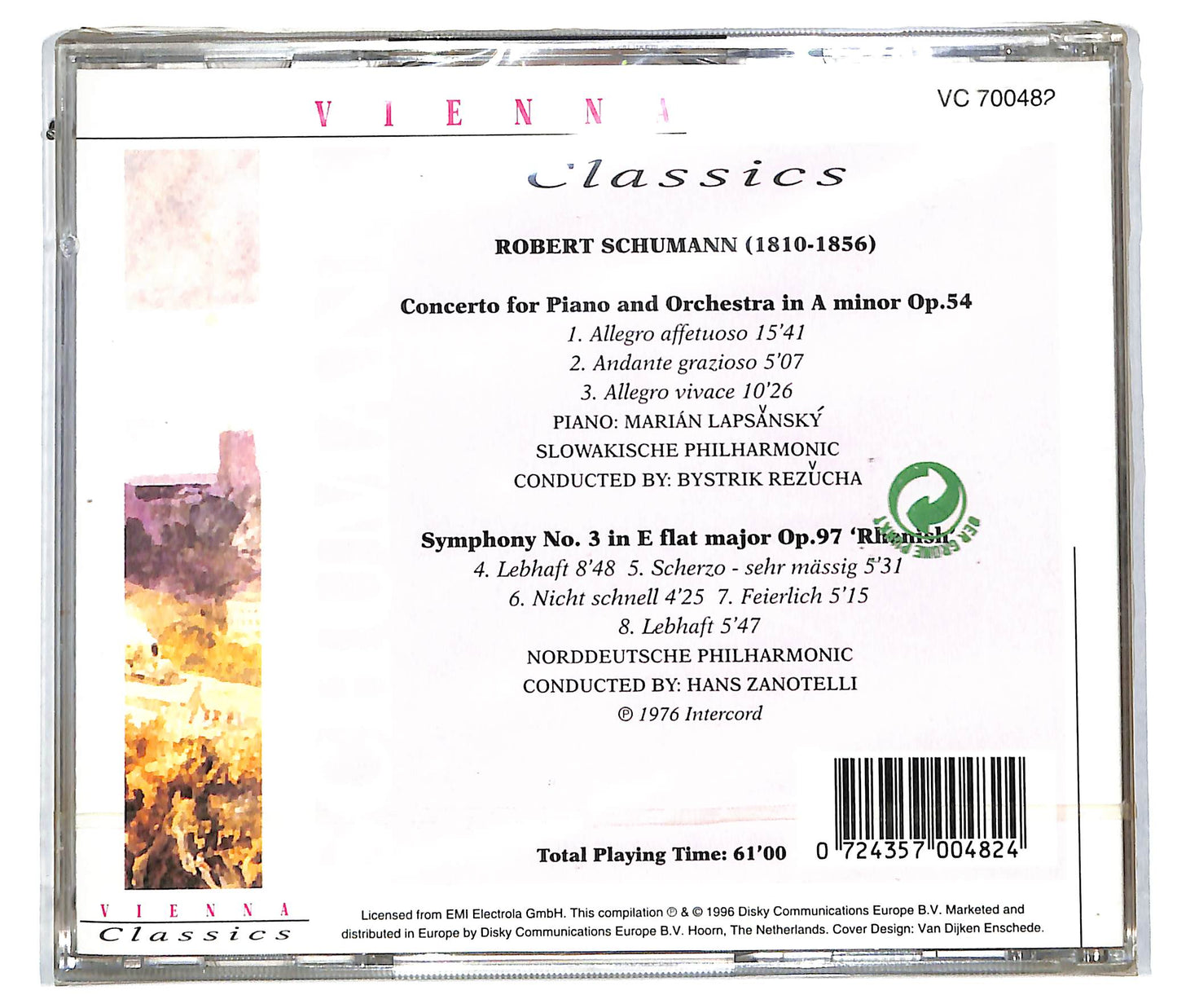 EBOND Vienna classics - schumann CD CD113451