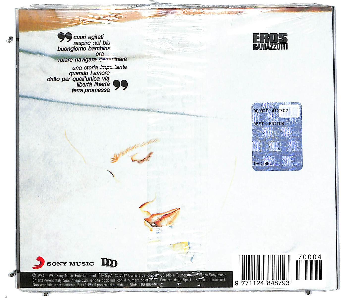 EBOND Eros Ramazzotti - Cuori Agitati DIGIPACK CD CD113516