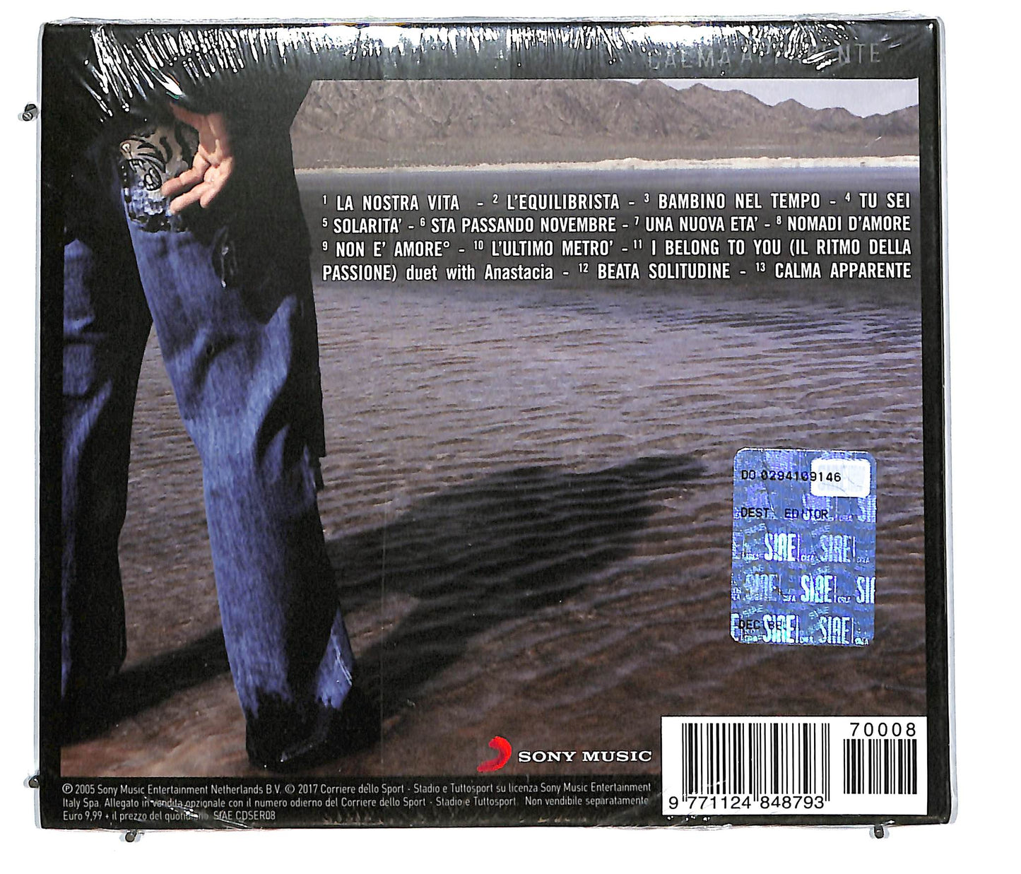 EBOND Eros Ramazzotti - Calma Apparente DIGIPACK CD CD113520