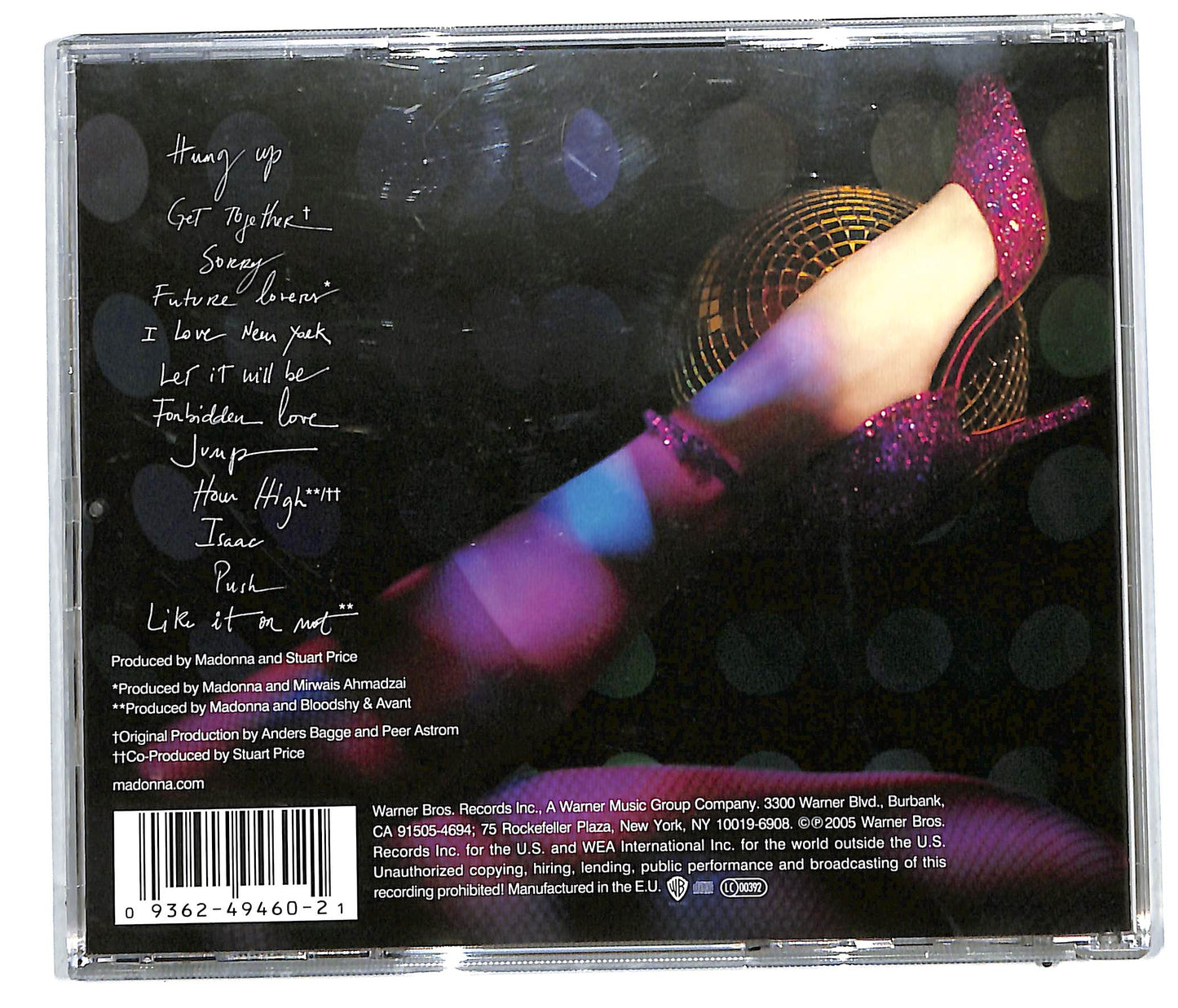 EBOND Madonna - Confessions On A Dance Floor CD CD113525