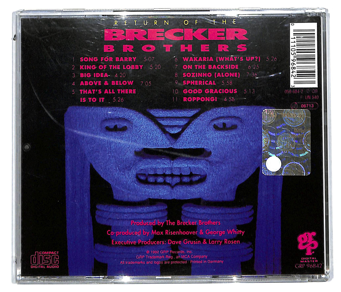 EBOND The Brecker Brothers - Return Of The Brecker Brothers CD CD113536