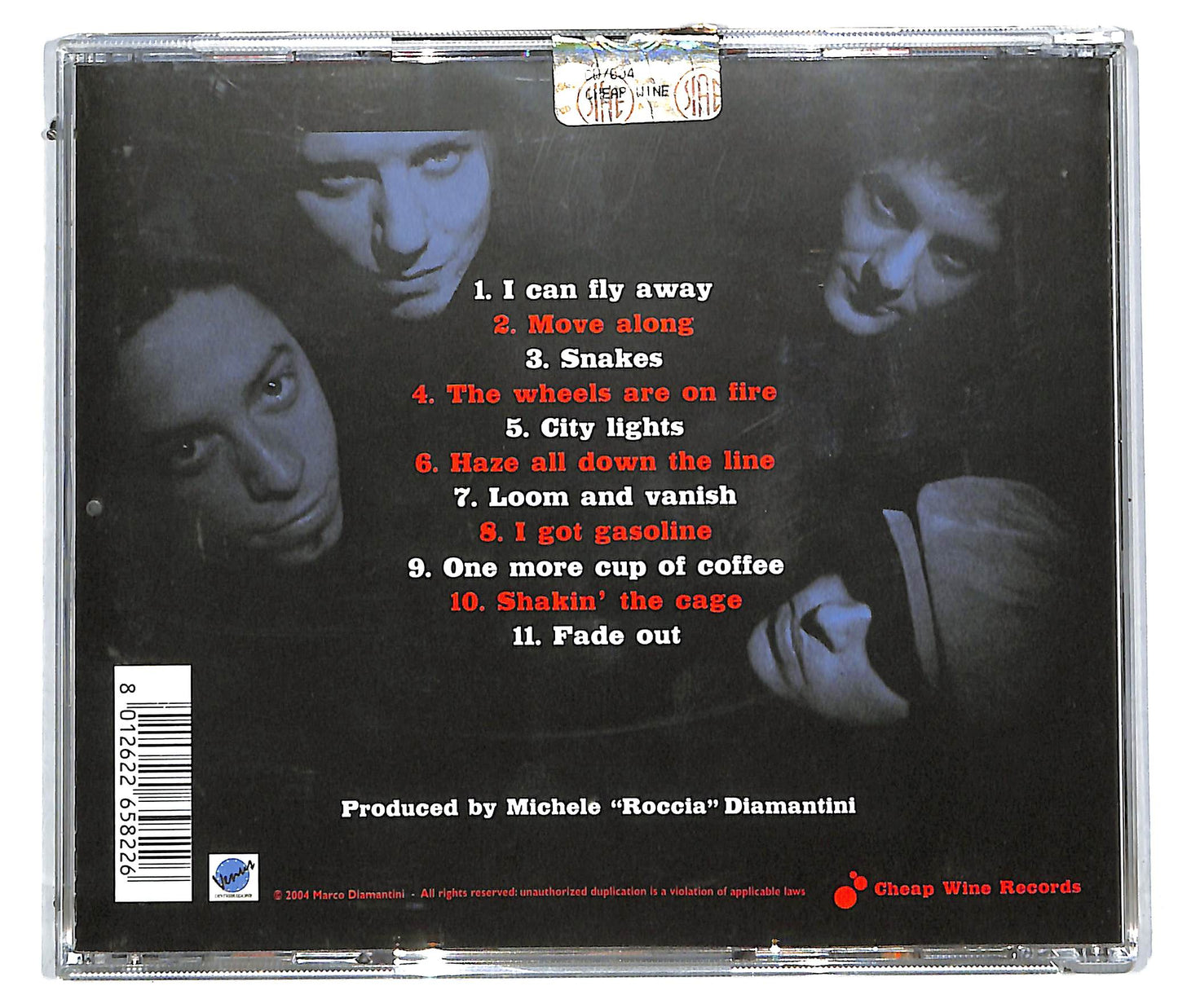 EBOND Cheap Wine - Moving CD CD113539