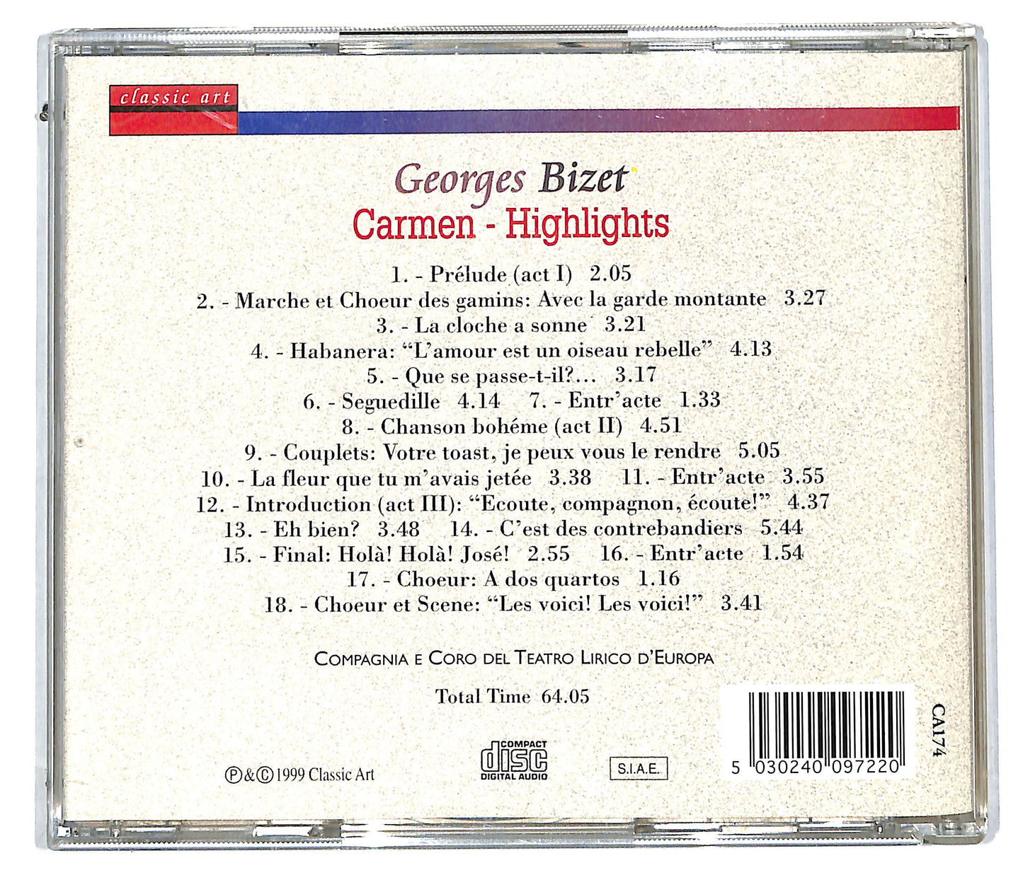 EBOND Georges Bizet - Carmen - Highlights CD CD113546