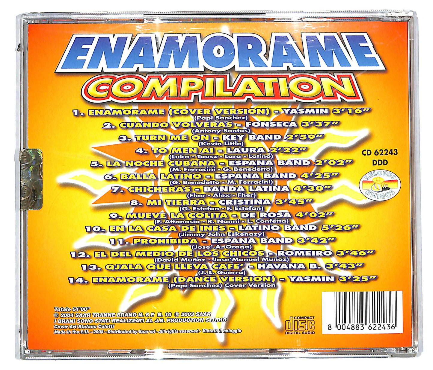 EBOND Enamorame compilation 14 hits CD CD113551
