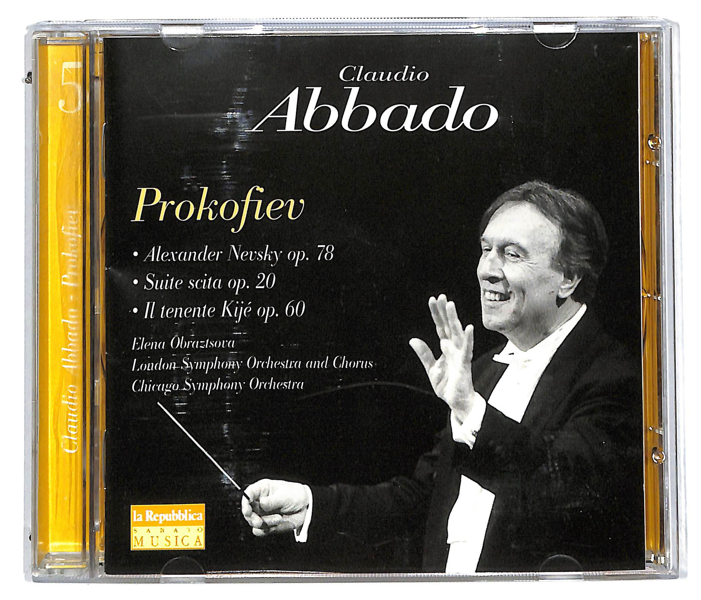 EBOND Prokofiev Claudio Abbado Alexander Nevsky Op. 78 Suite Scita Op. 20 Il Tenente Kije Op. 60 CD CD113568