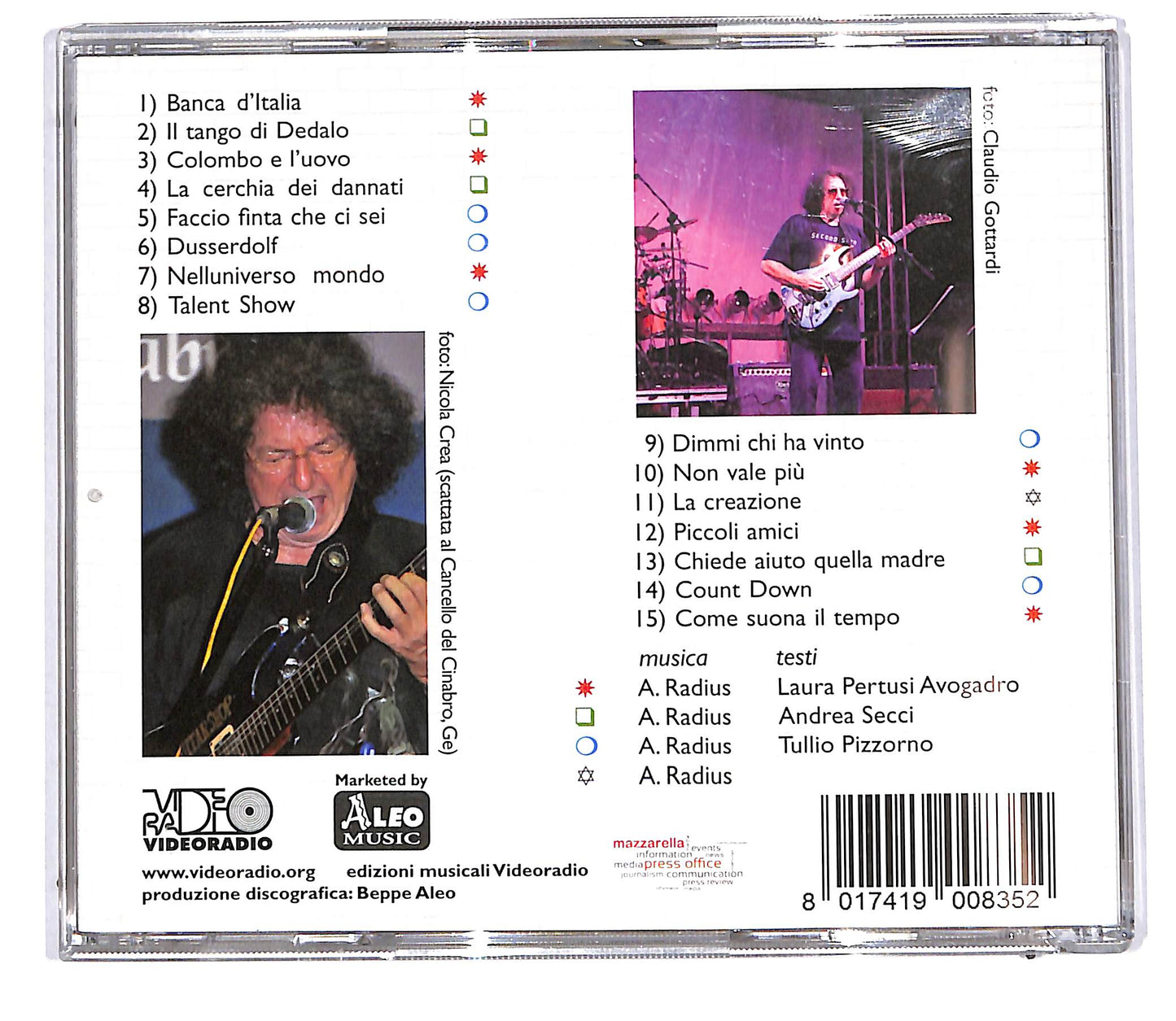 EBOND Alberto Radius - Banca D'Italia CD CD113609