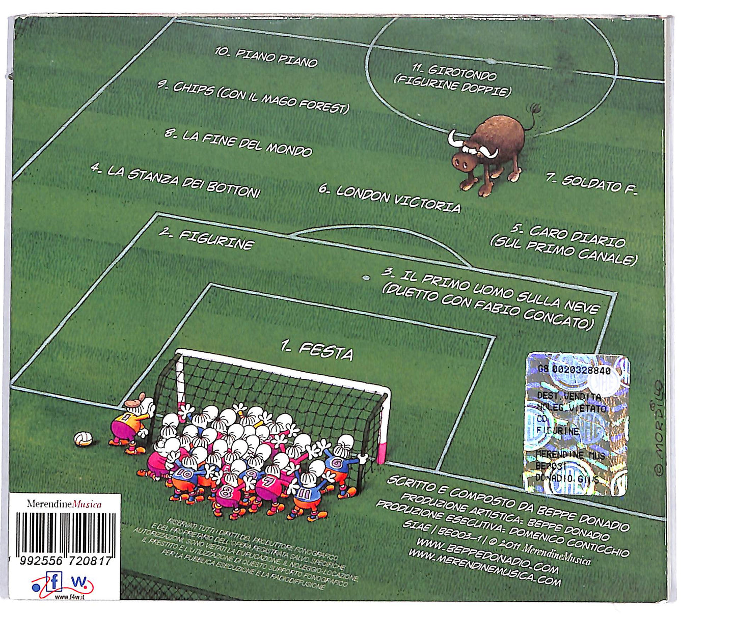 EBOND Beppe Donadio - Figurine DIGIPACK CD CD113618