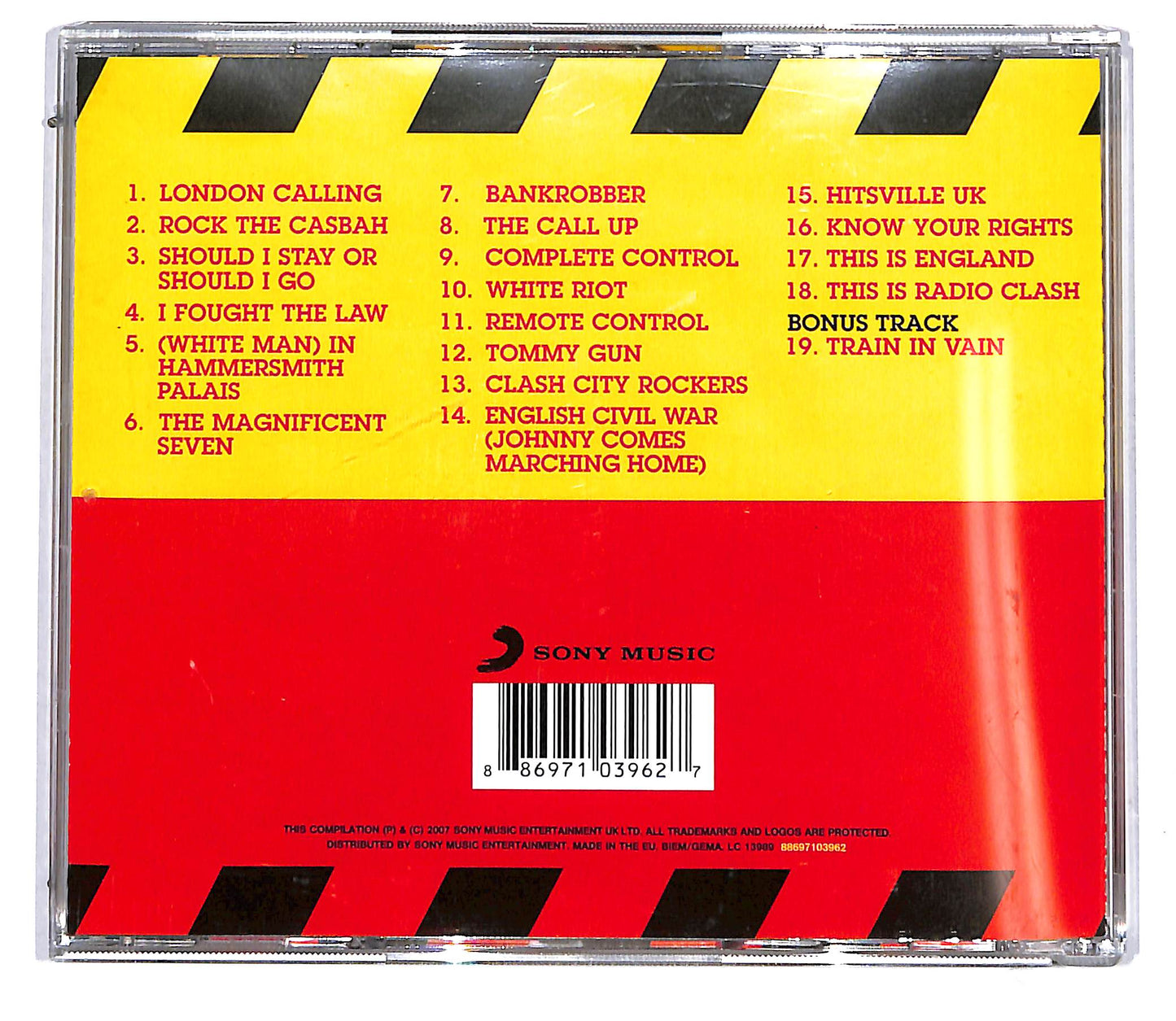 EBOND The Clash - The Singles CD CD113716