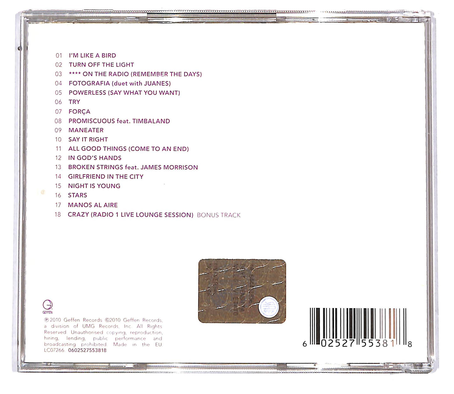 EBOND Nelly Furtado - The Best Of Nelly Furtado CD CD113753