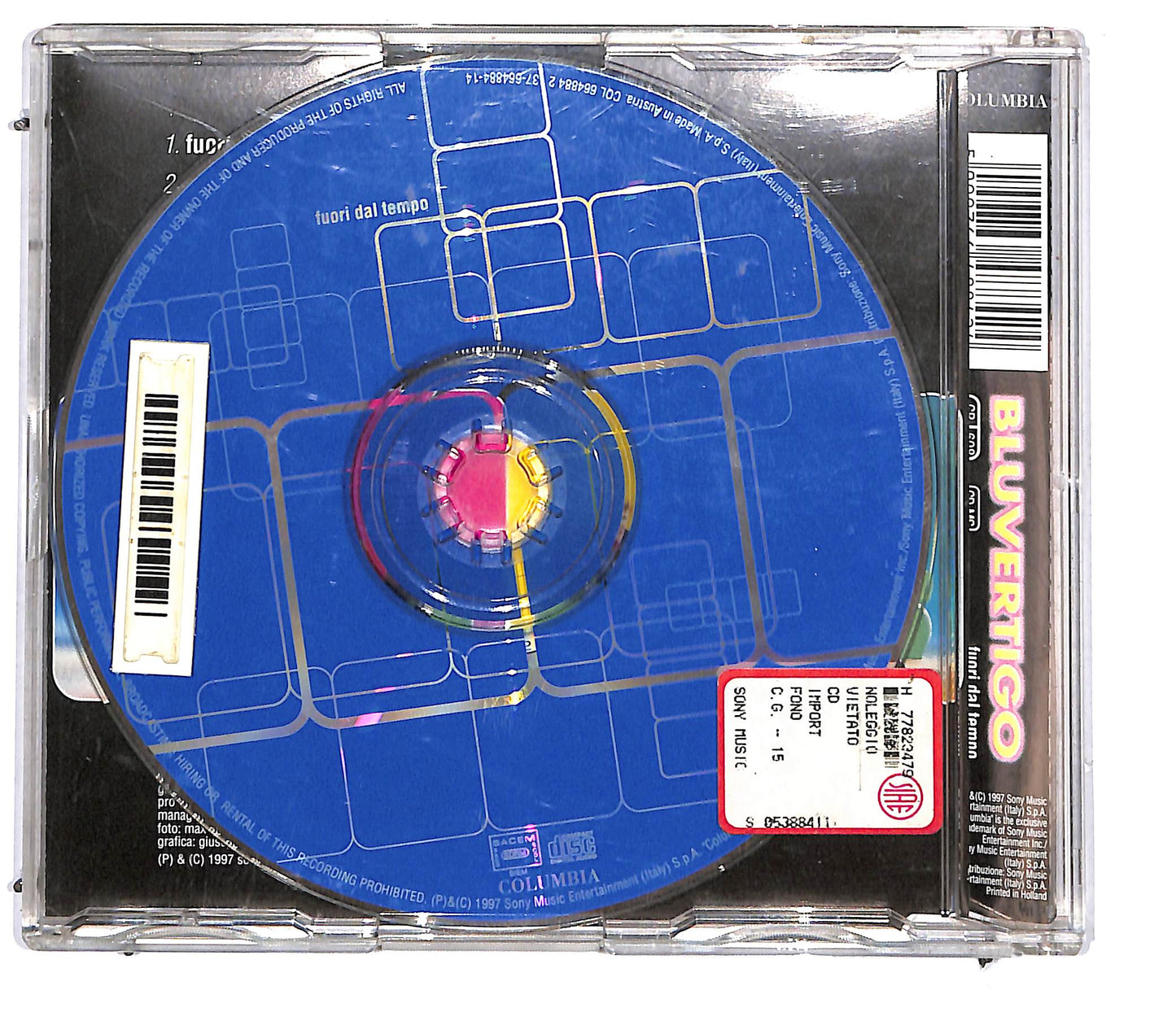 EBOND Bluvertigo - Fuori Dal Tempo CD CD113756