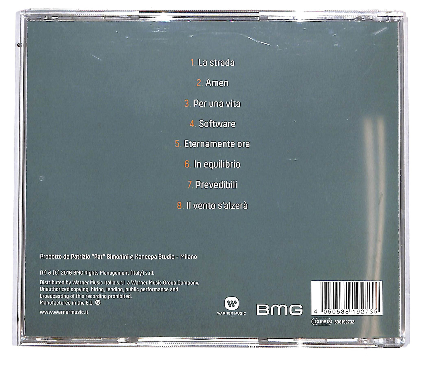 EBOND Francesco Gabbani - Eternamente Ora CD CD113758