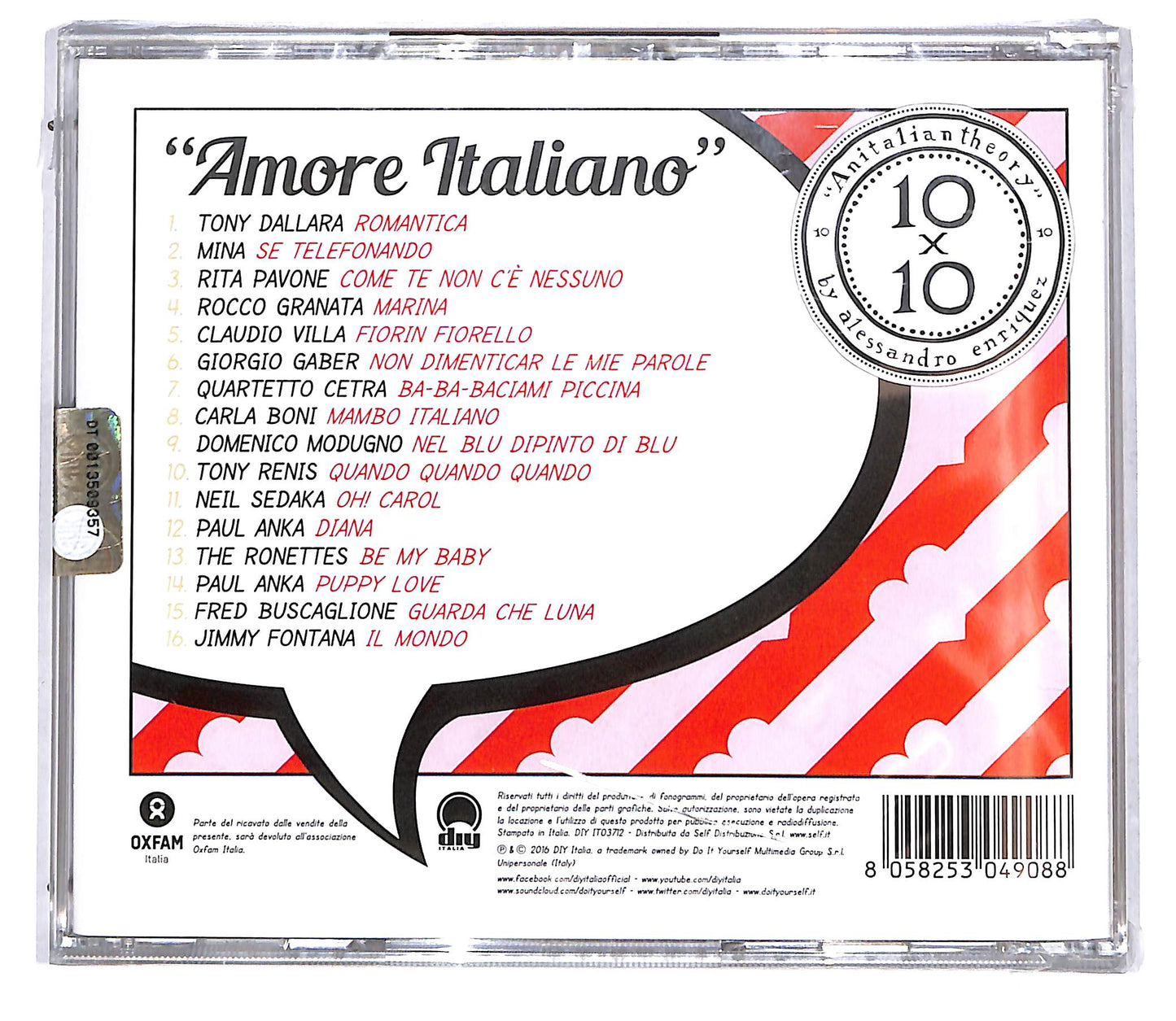 EBOND Various - 'Amore Italiano' CD CD113834