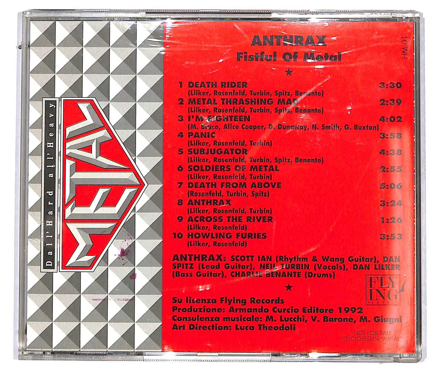 EBOND Anthrax - Fistful Of Metal EDITORIALE CD CD113836