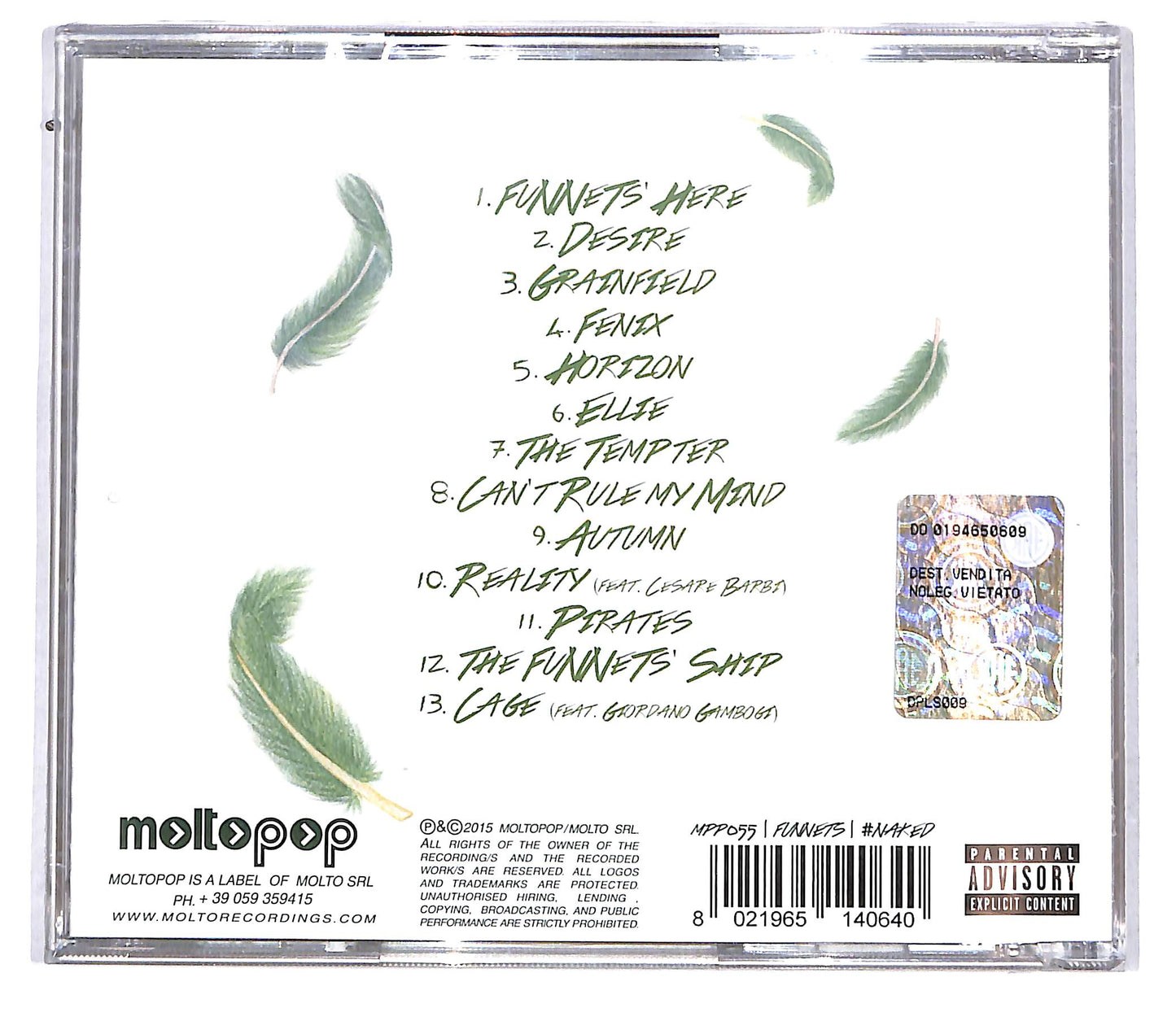 EBOND Funnets Naked CD CD113837