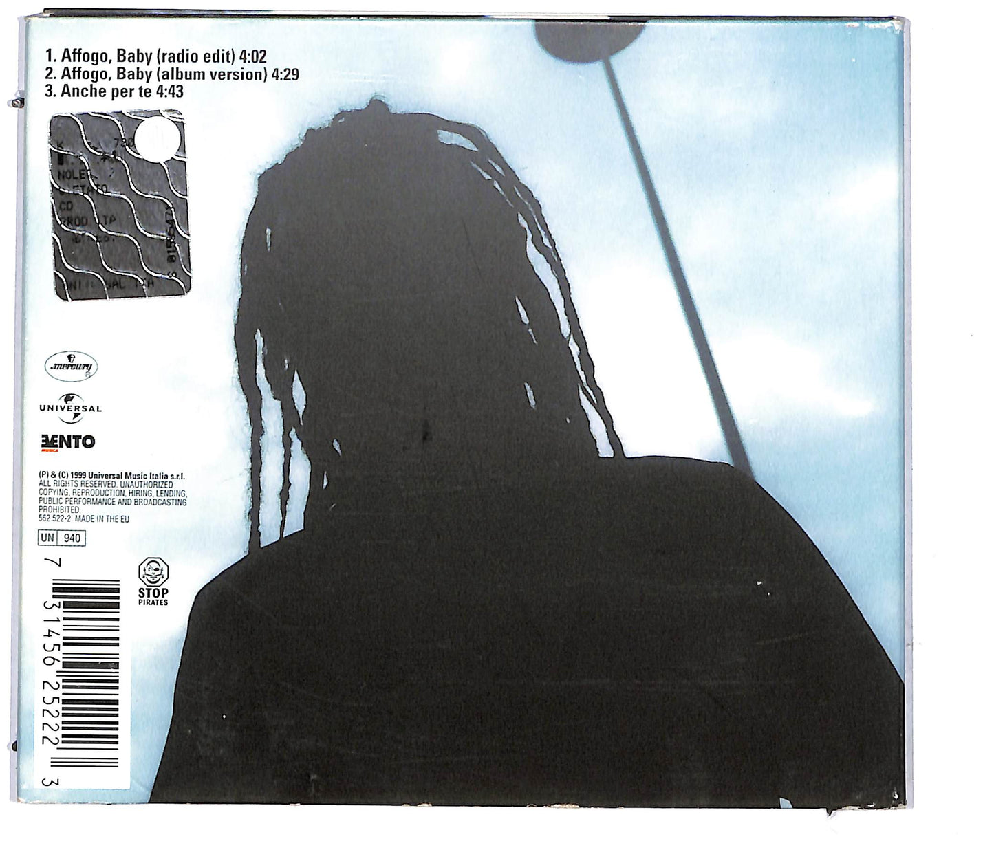 EBOND Francesco Renga - Affogo, Baby DIGIPACK CD CD113846