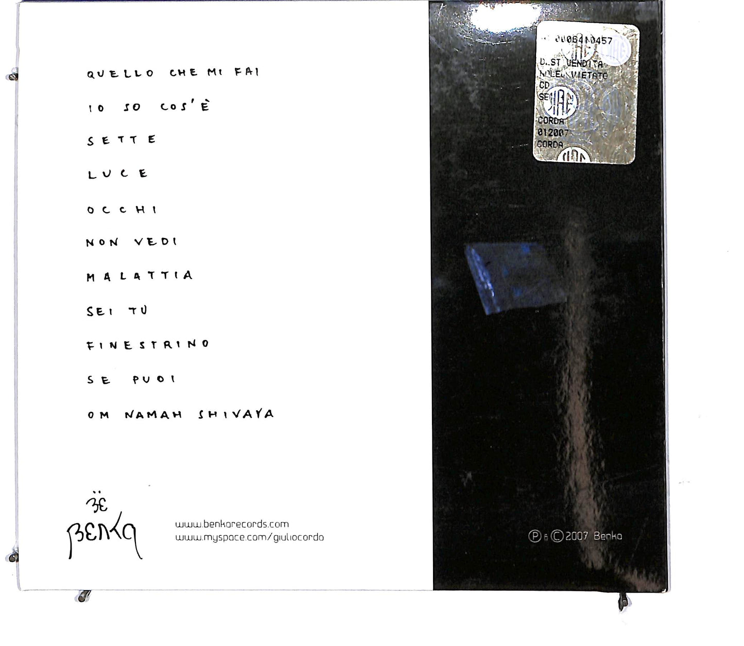 EBOND Giulio Corda - SEI + 1 DIGIPACK CD CD113847