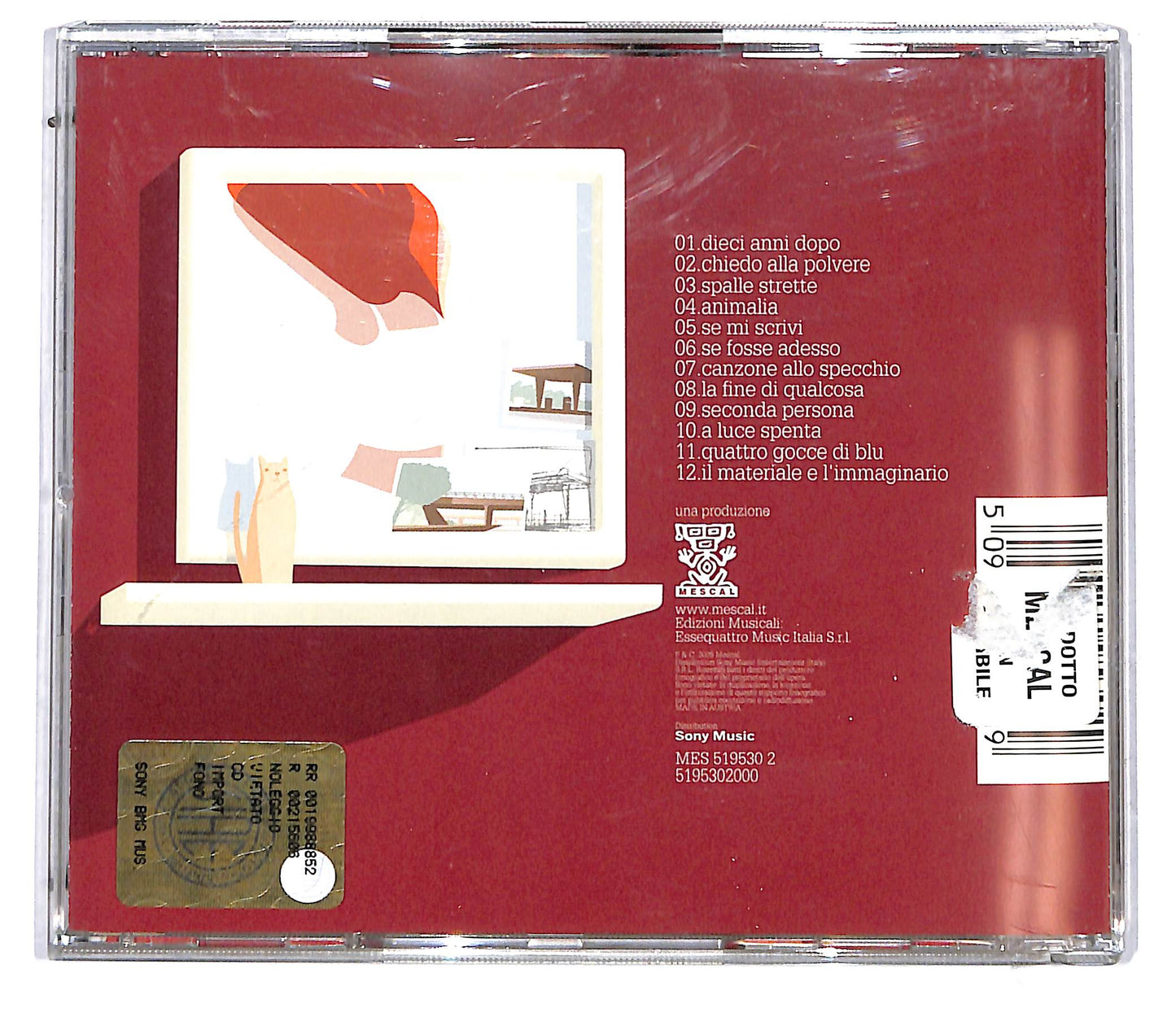 EBOND Perturbazione - Canzoni Allo Specchio CD CD113849