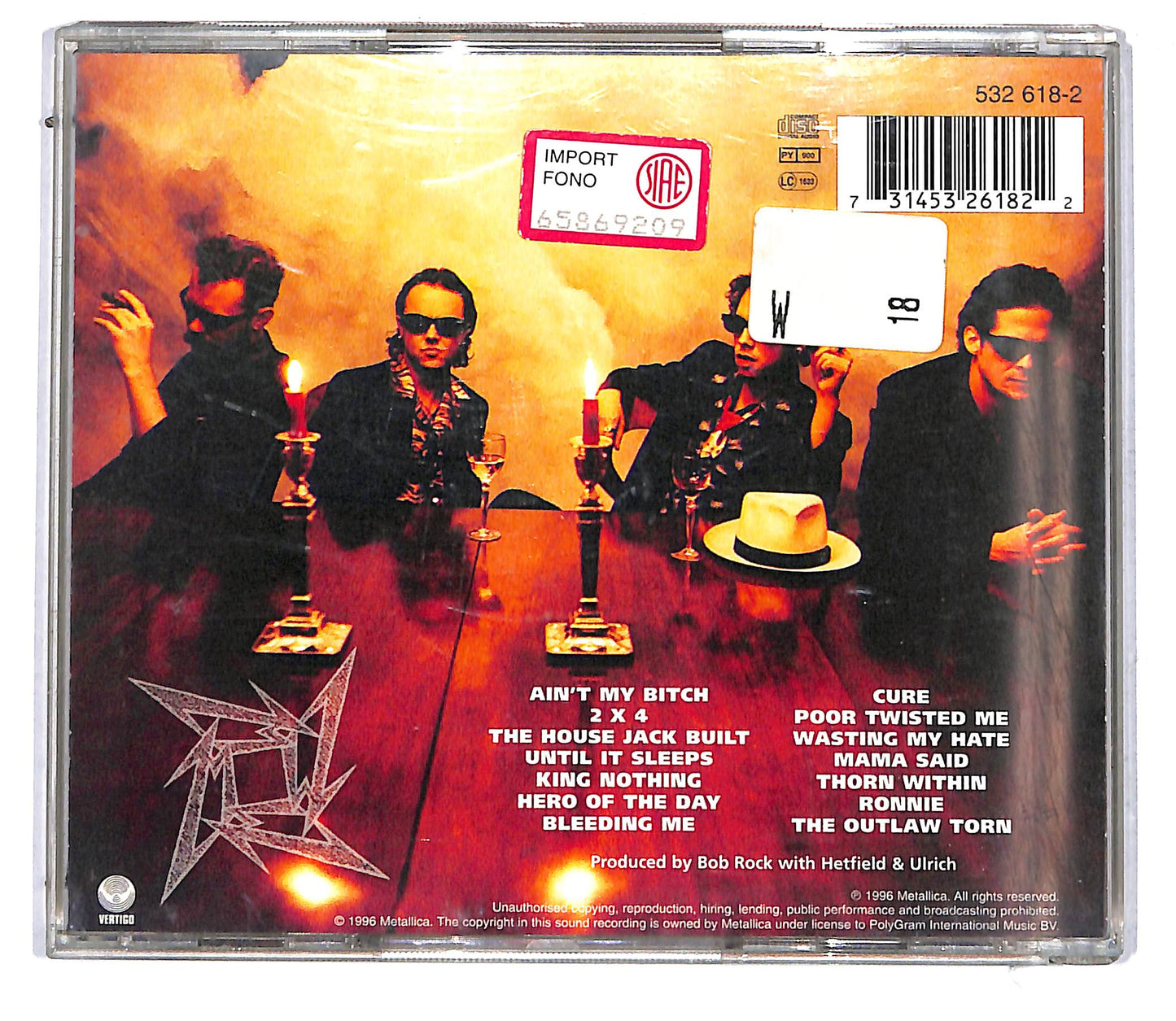 EBOND Metallica - Load CD CD113908