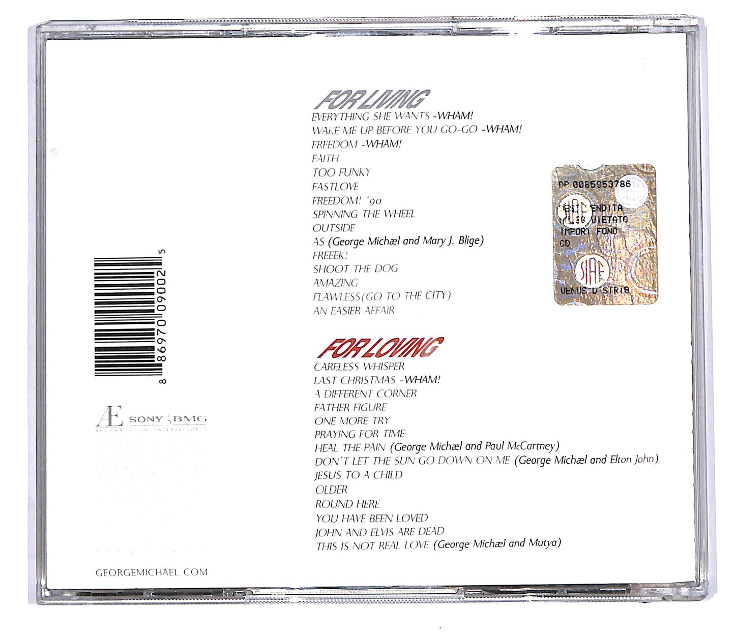 EBOND George Michael - Twenty Five ( 2 cd) CD113947