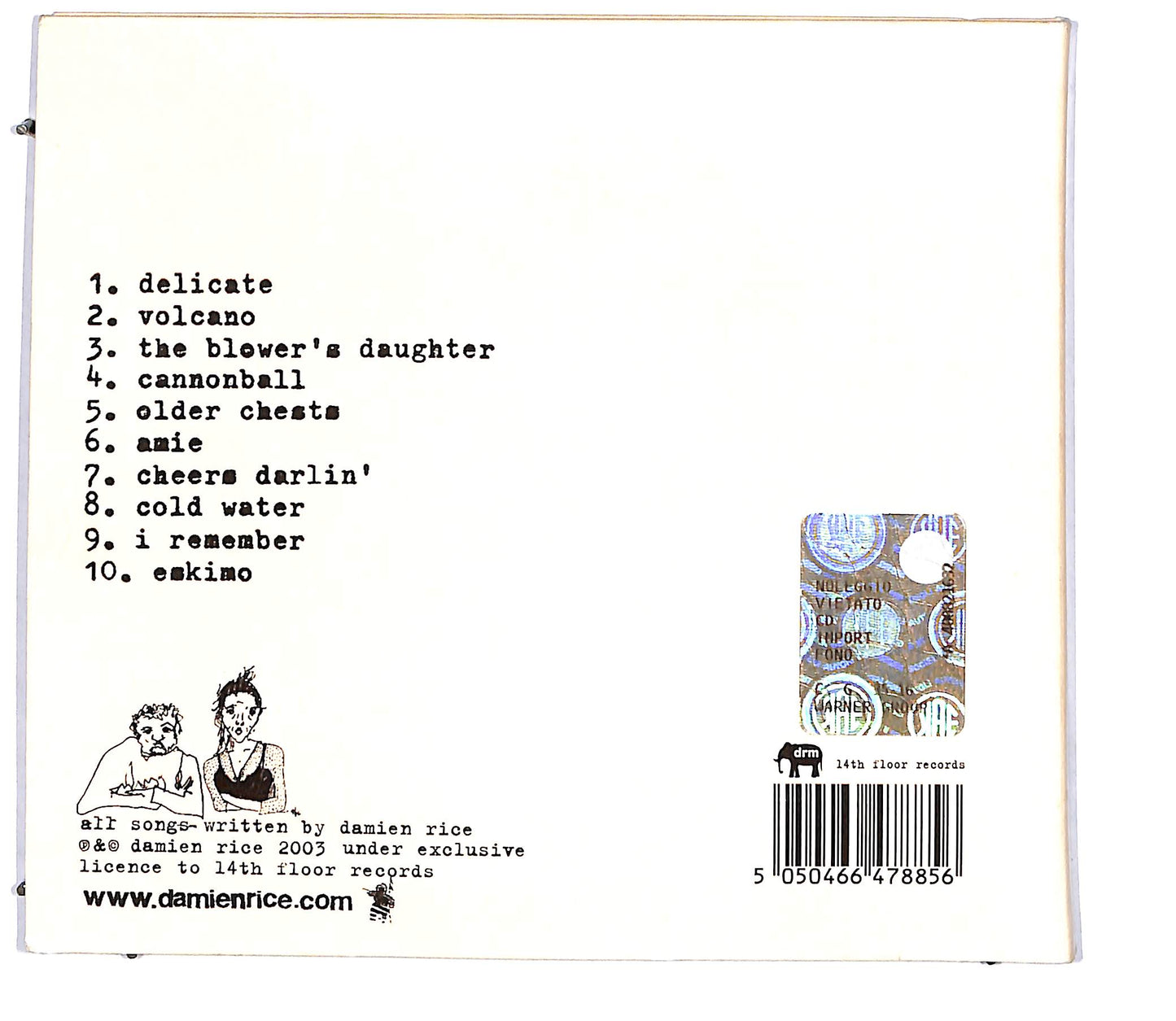 EBOND Damien Rice - O CD CD113951