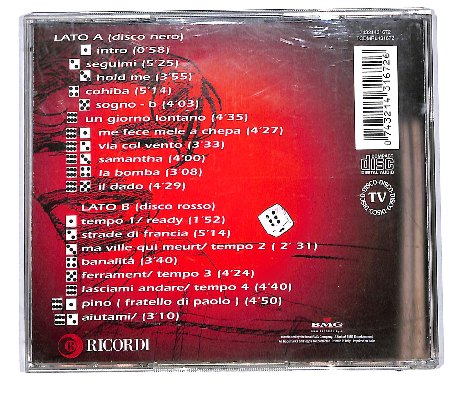EBOND Daniele Silvestri - Il Dado CD CD114018