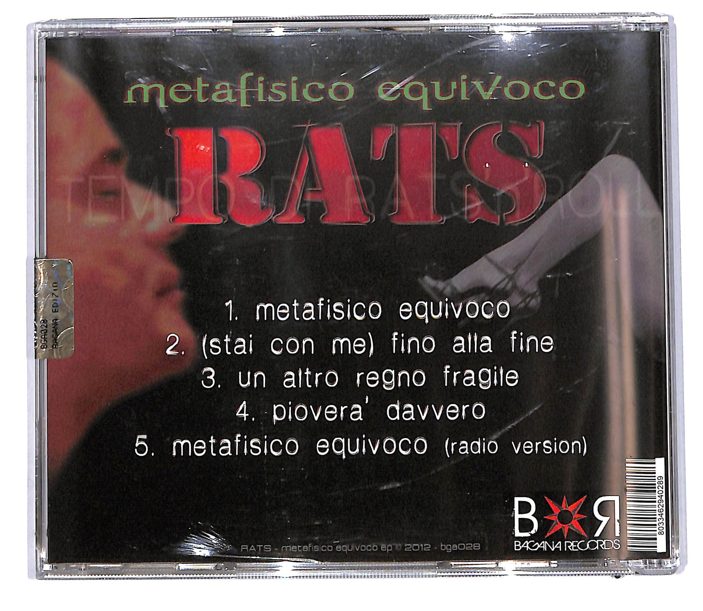 EBOND Rats - Metafisico Equivoco CD CD114022