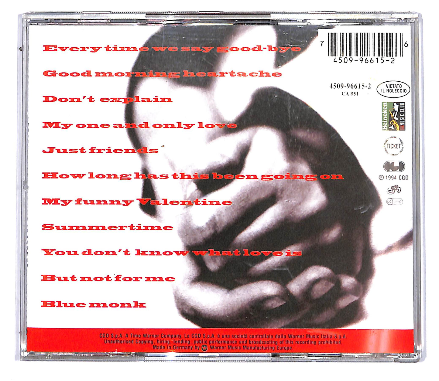 EBOND Rossana Casale - Jazz In Me CD CD114032