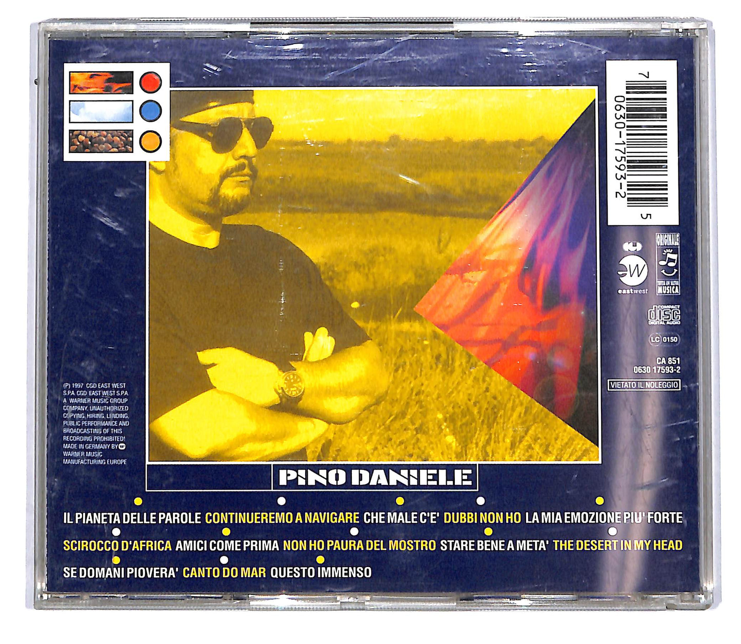 EBOND Pino Daniele - Dimmi Cosa Succede Sulla Terra CD CD114054
