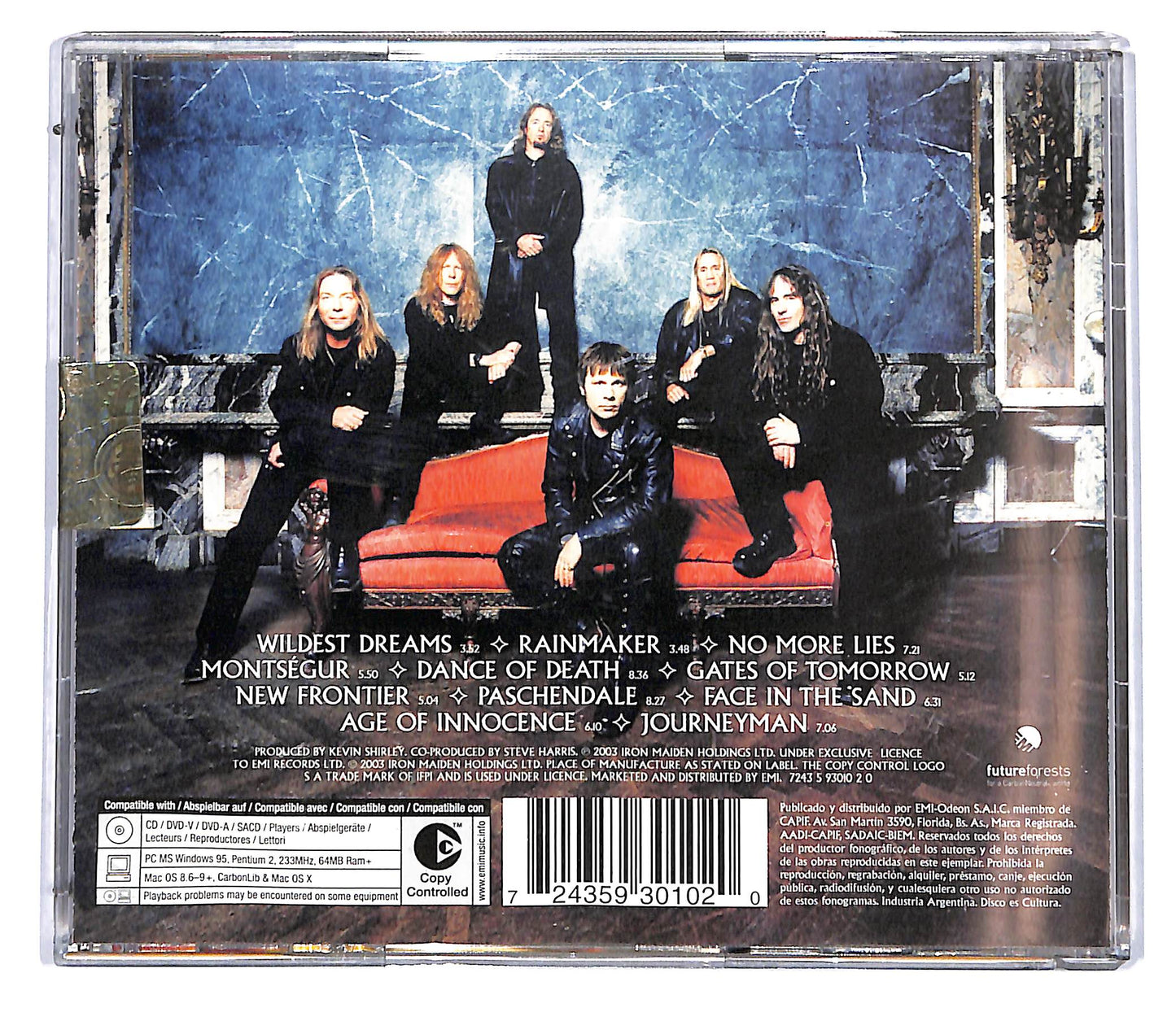 EBOND Iron Maiden - Dance Of Death CD CD114116