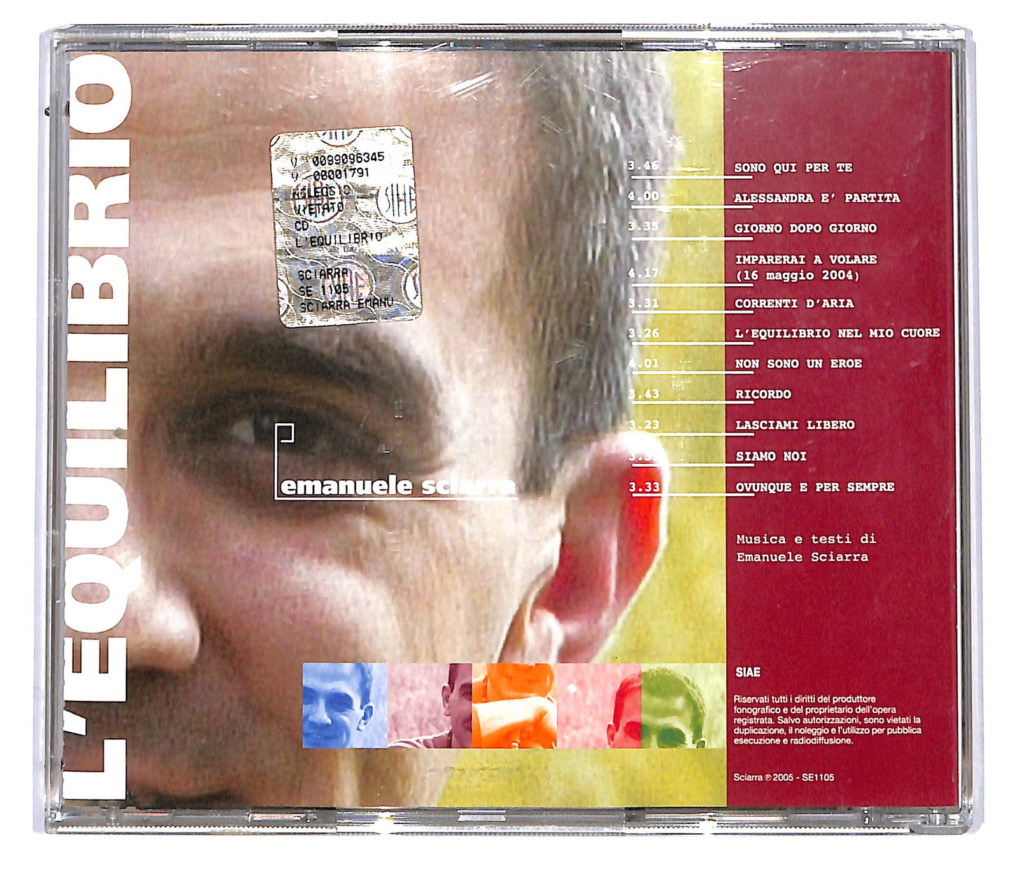 EBOND Emanuele Sciarra - L' Equilibrio CD CD114204