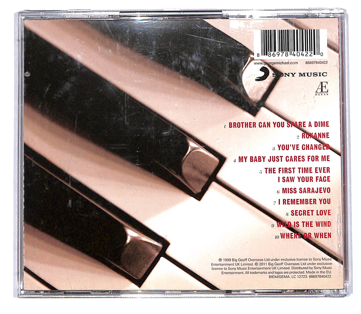 EBOND George Michael - Songs from the Last Century CD CD114208