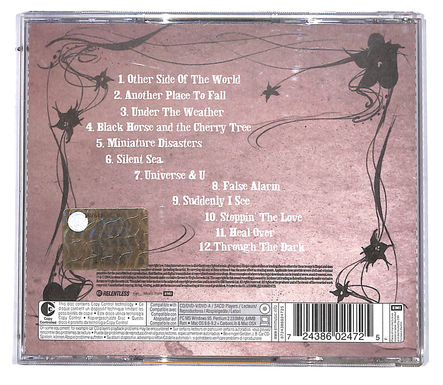 EBOND KT Tunstall - Eye To The Telescope CD CD114301