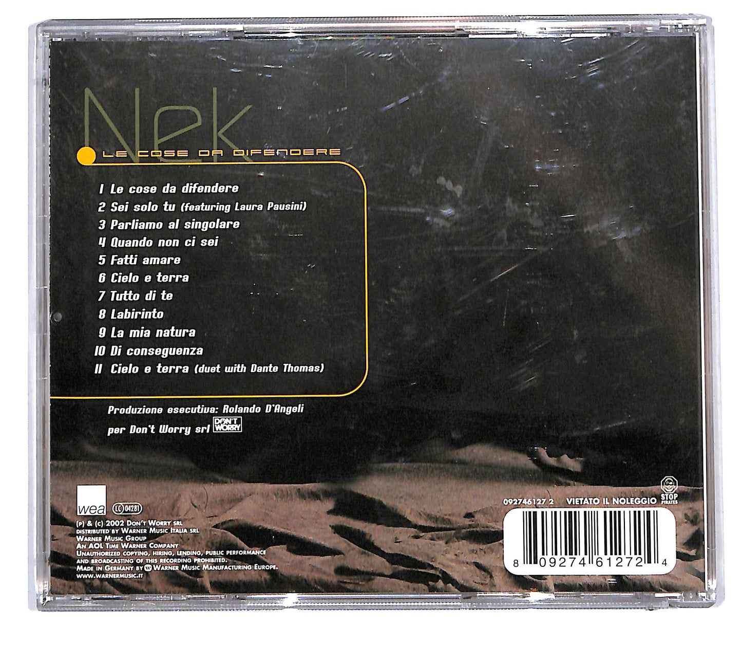 EBOND Nek - Le Cose Da Difendere CD CD114303