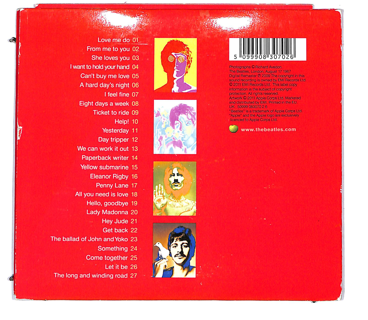 EBOND The Beatles - 1 DIGIPACK CD CD114321
