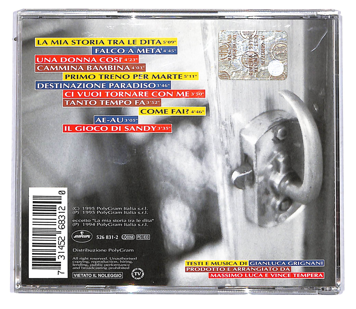 EBOND Gianluca Grignani - Destinazione Paradiso CD CD114337