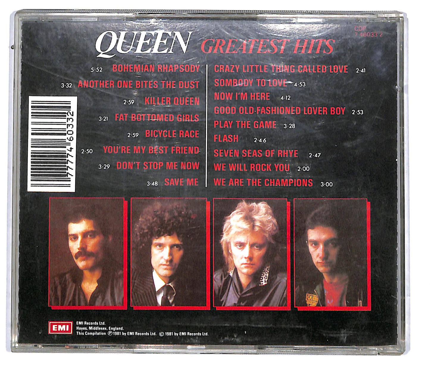 EBOND Queen - Greatest Hits CD CD114348