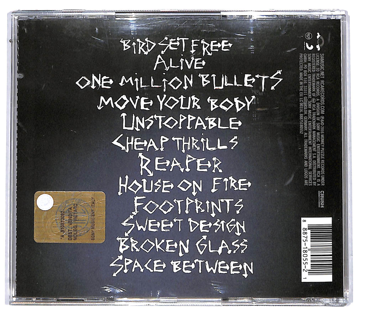 EBOND Sia - This Is Acting CD CD114349
