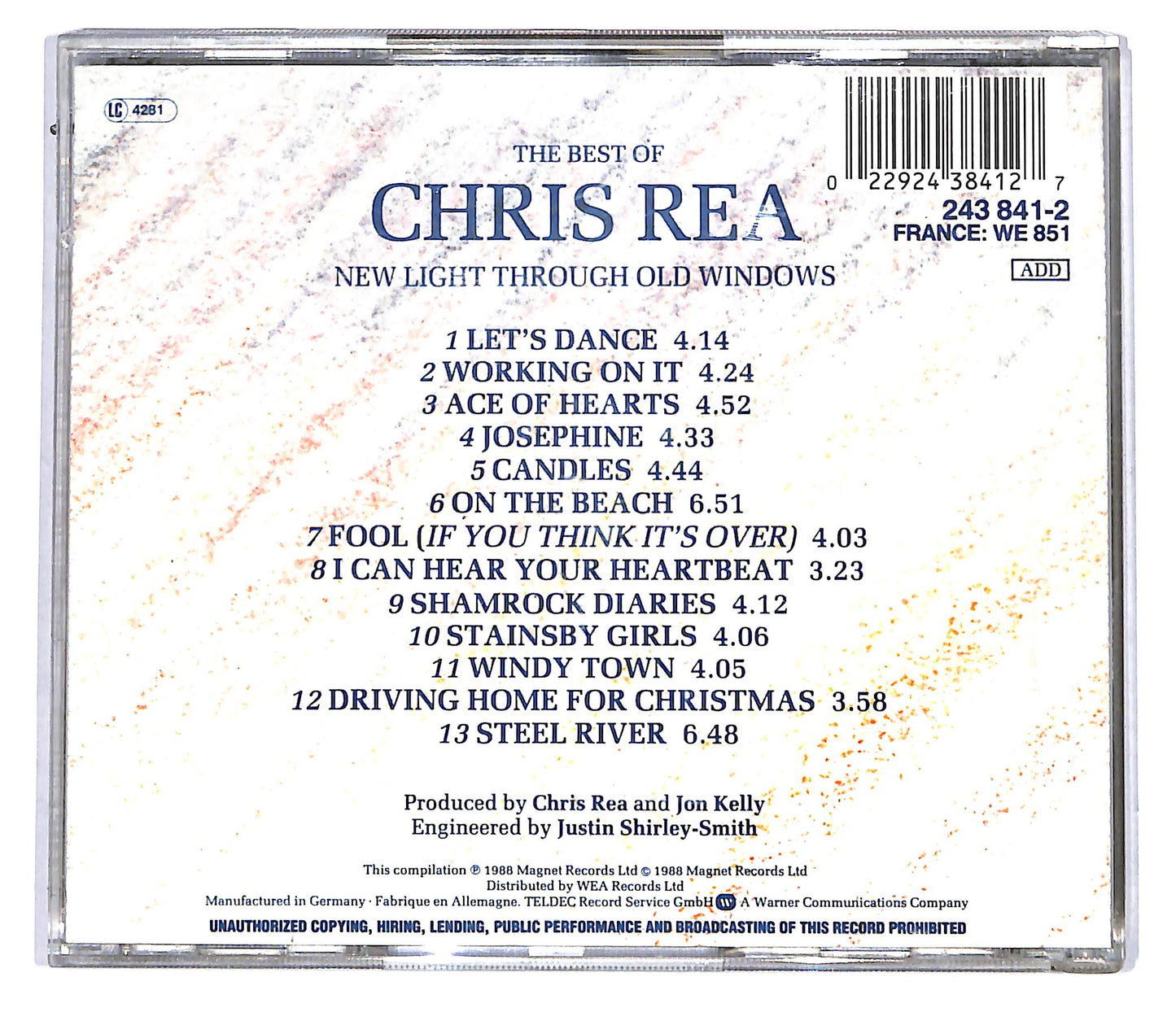 EBOND Chris Rea - New Light Through Old Windows CD CD114355