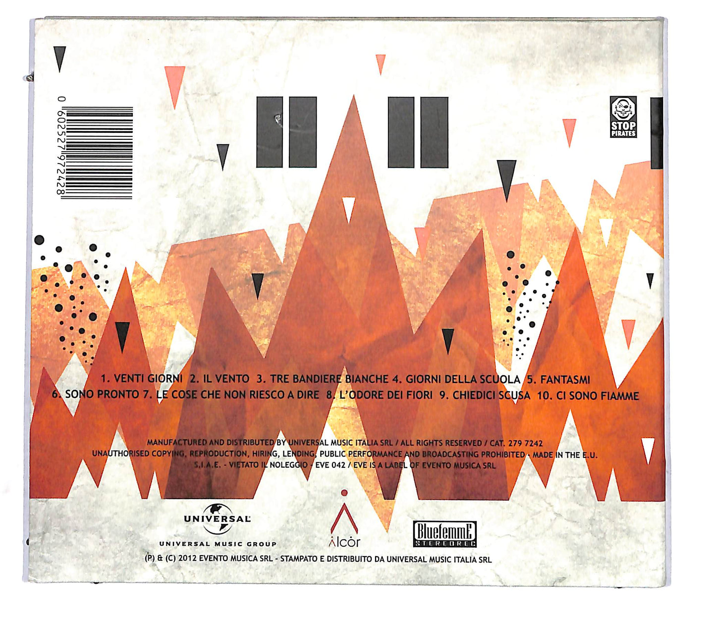 EBOND Gianmarco Martelloni - Fiamme DIGIPACK CD CD114365