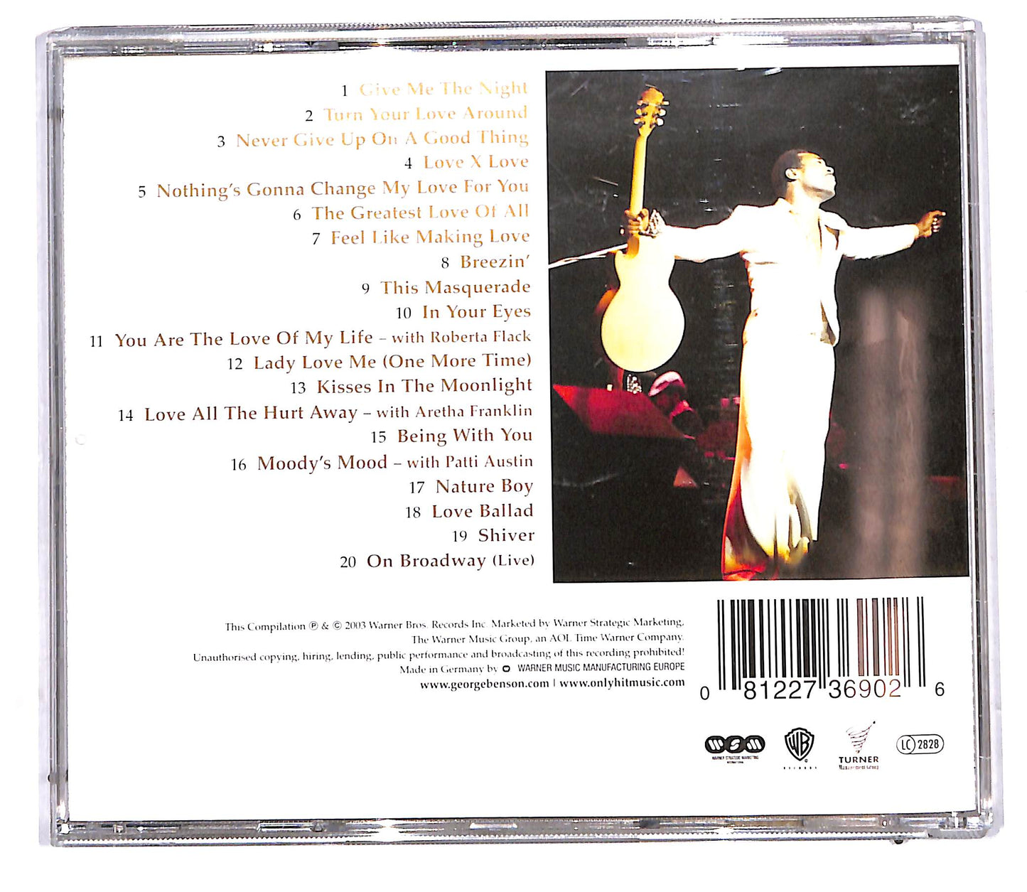 EBOND The Very Best Of George Benson CD CD114421