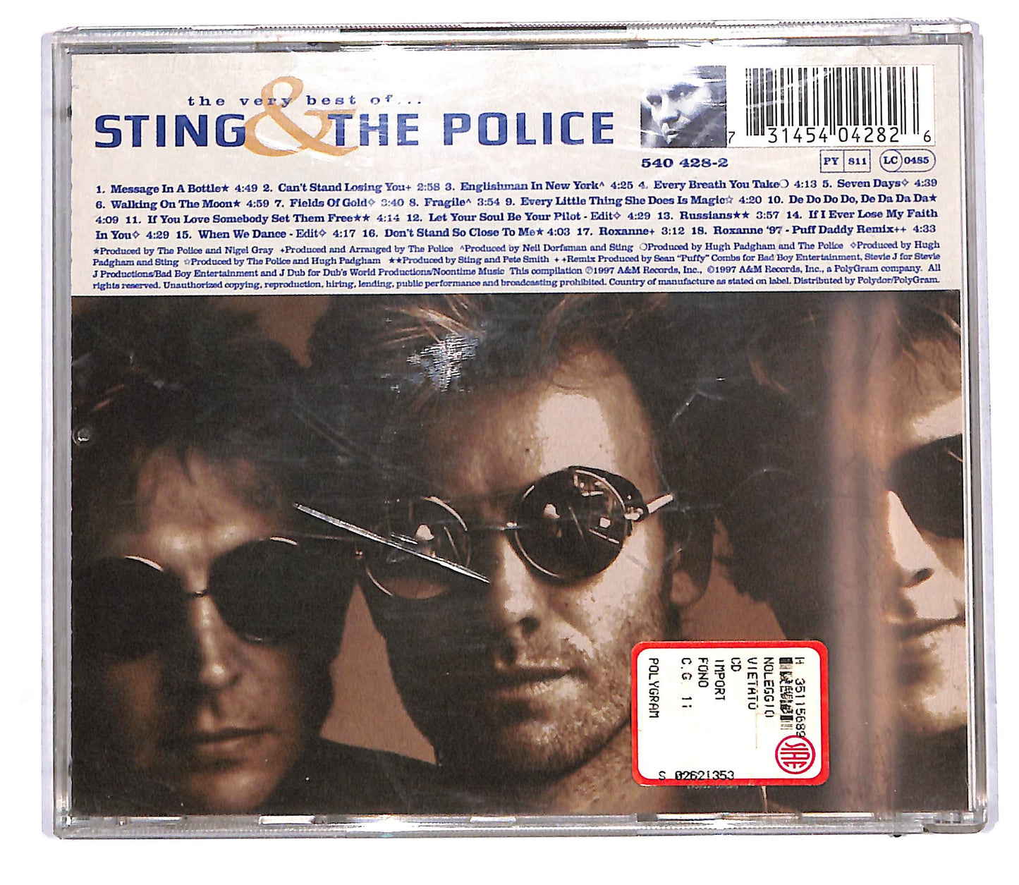 EBOND Sting & The Police - The Very Best Of Sting & The Police CD CD114433