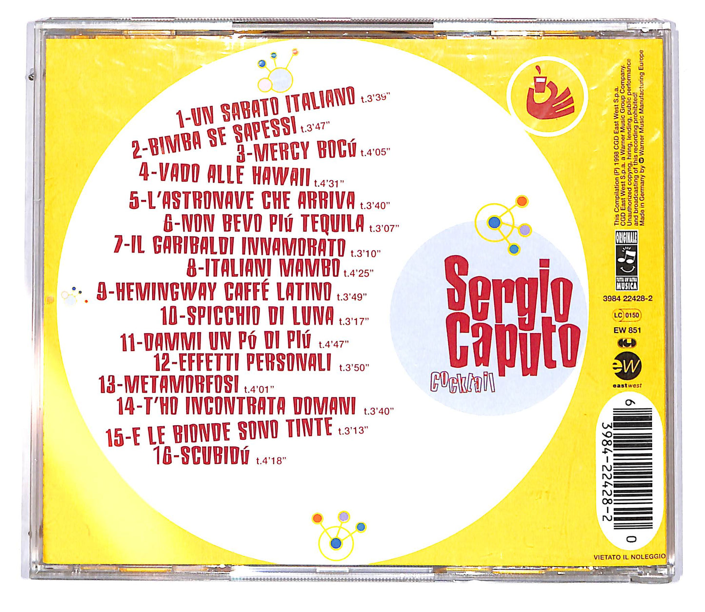 EBOND Sergio Caputo - Cocktail CD CD114505