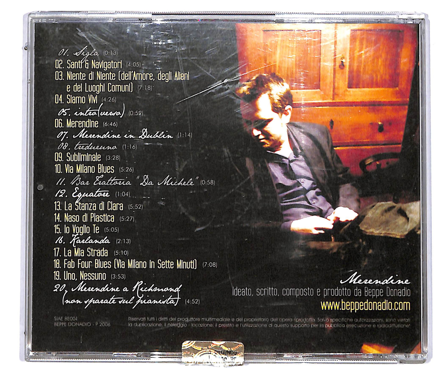 EBOND Beppe Donadio - Merendine CD CD114512