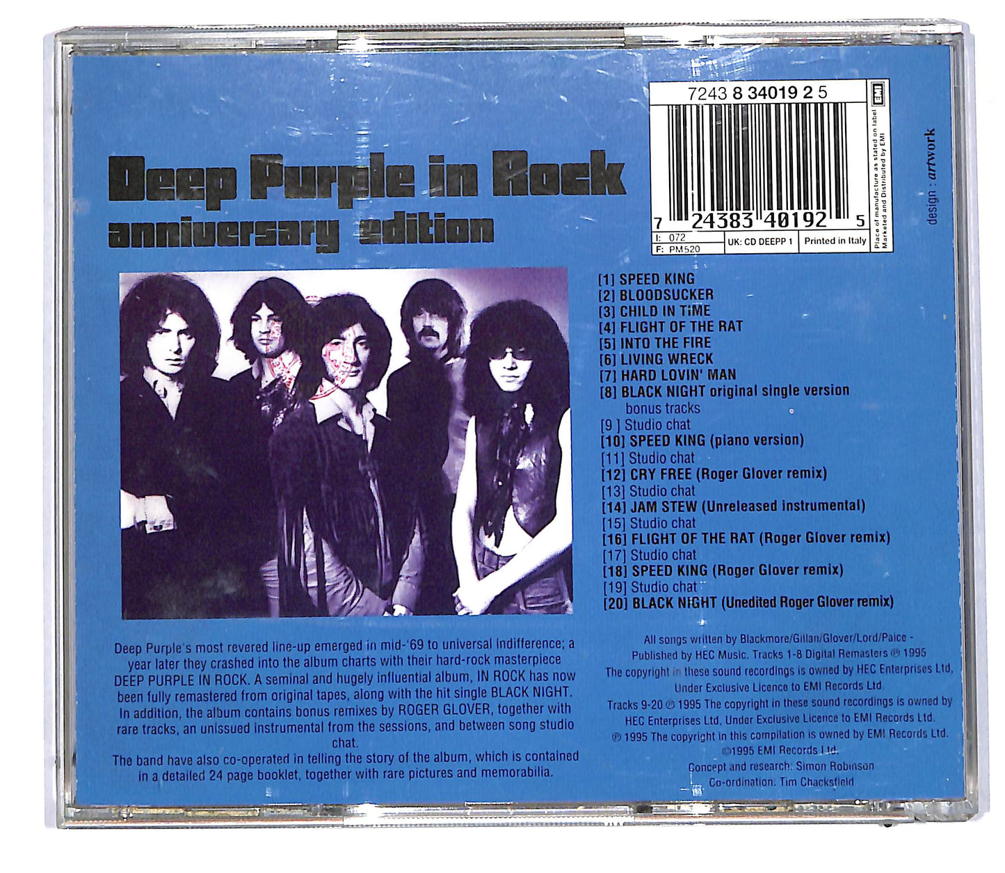 EBOND Deep Purple - In Rock CD CD114519