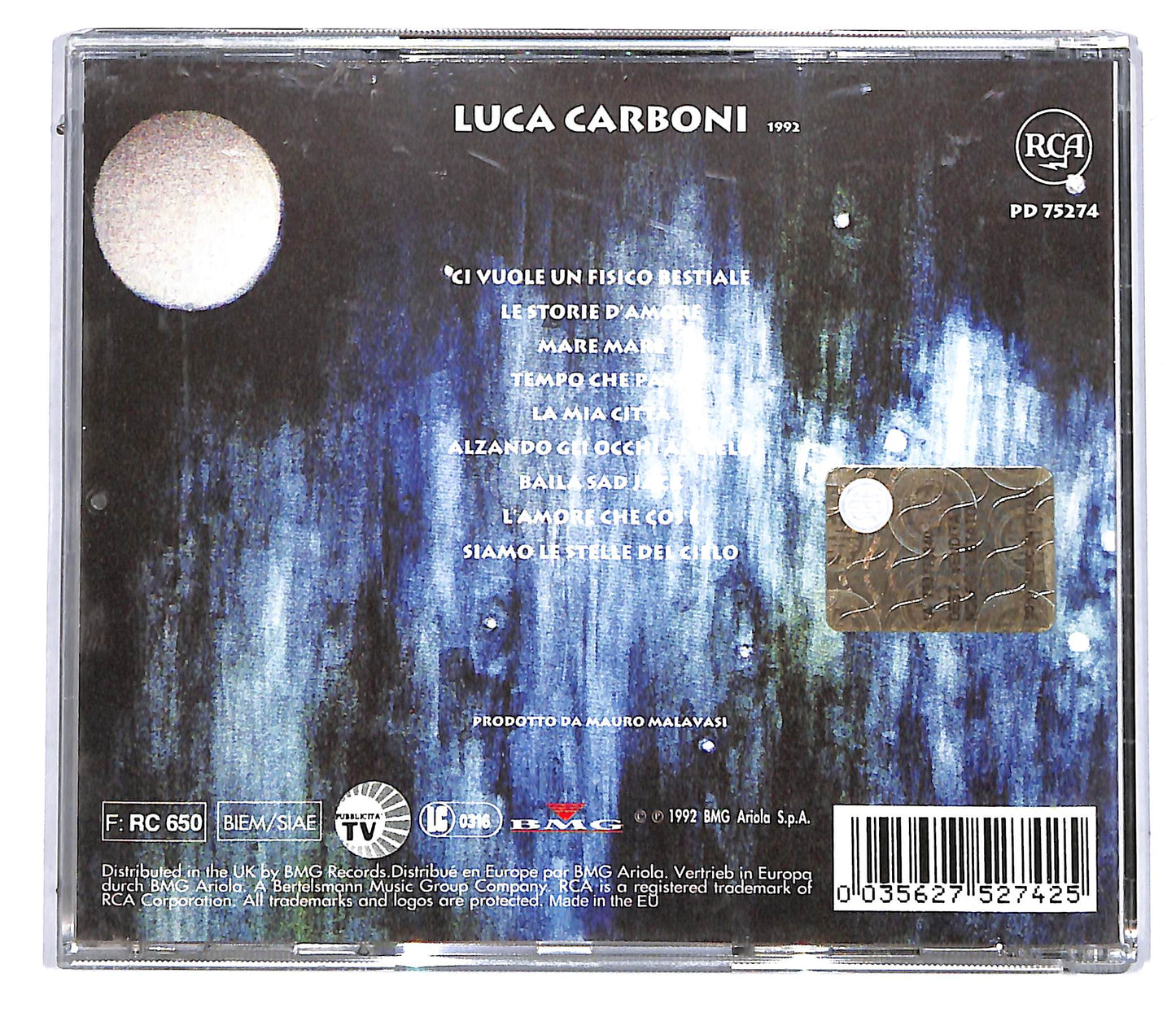 EBOND Luca Carboni - Carboni CD CD114532