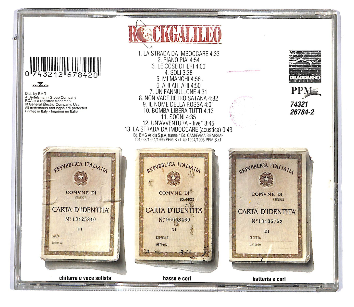 EBOND Rockgalileo - La Strada Da Imboccare CD CD114535